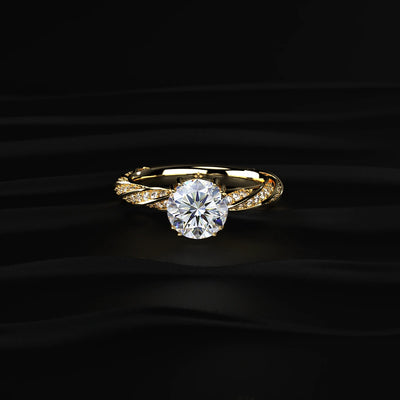 Round Diamond Solitaire Ring