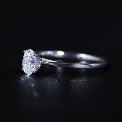 Oval Tulip Prong Ring | Earthly Jewels