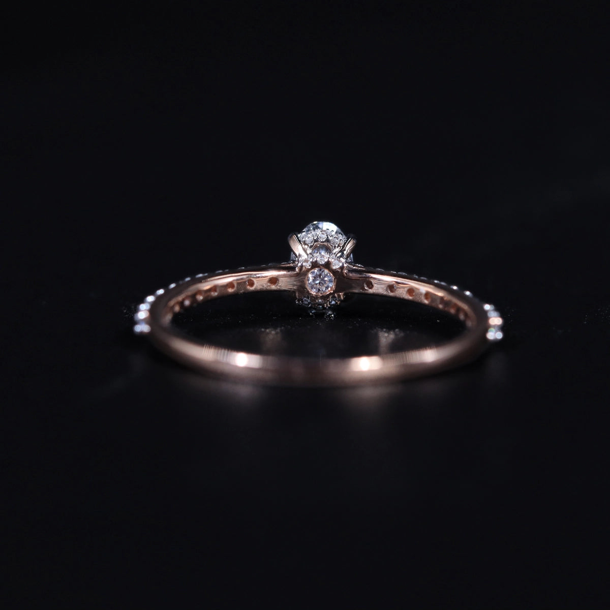 Oval Diamond With Hidden Halo | Earthly Jewels