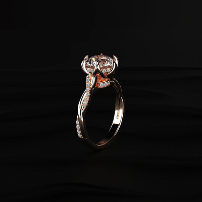 Round Diamond Engagement Ring