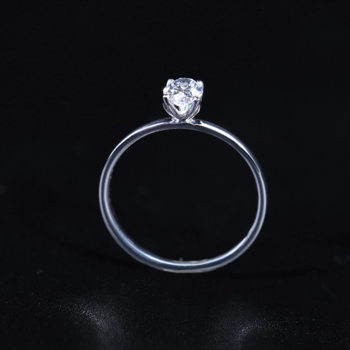 Oval Tulip Prong Ring | Earthly Jewels