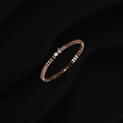 Multi Shape Diamond Trio Bracelet | Earthly Jewels