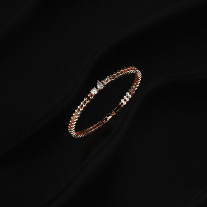 Multi Shape Diamond Trio Bracelet | Earthly Jewels