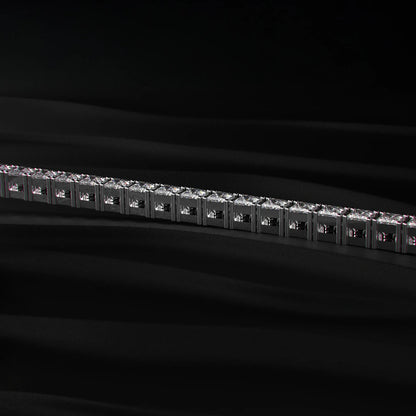 Princess Diamond Tennis Bracelet | Earthly Jewels   
