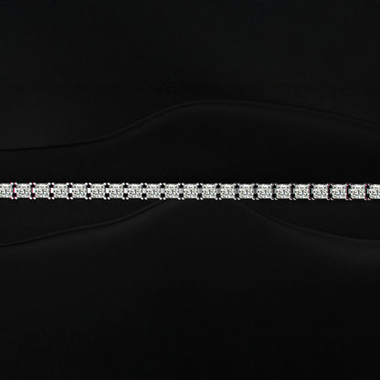 Princess Diamond Tennis Bracelet | Earthly Jewels   