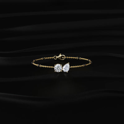 Round Shape Diamond Bracelet