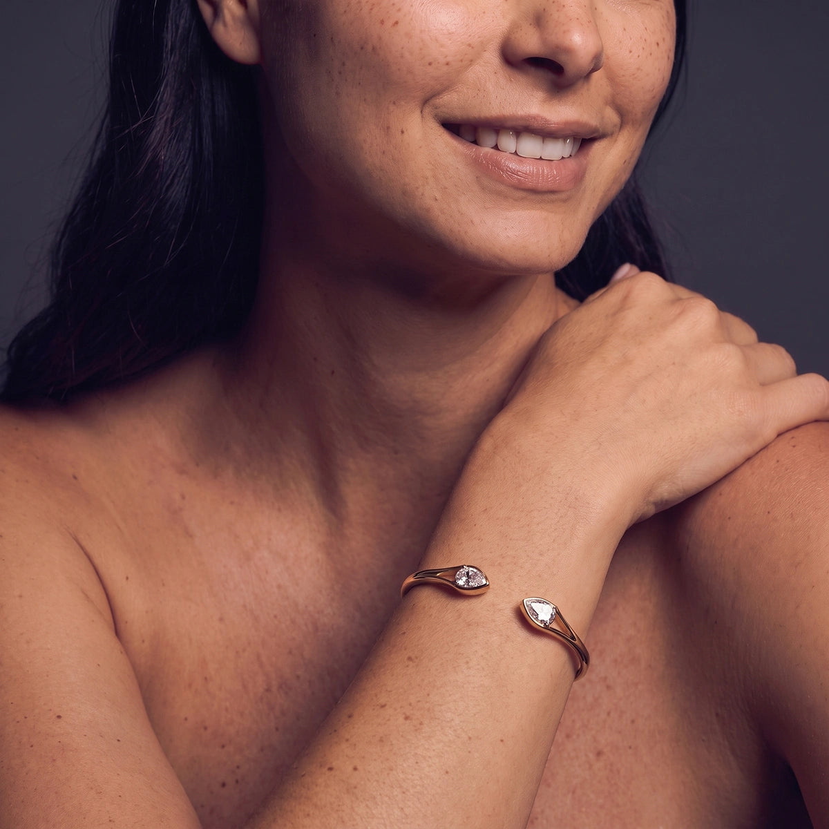 Lab Grown Diamond Bracelet | Model Image