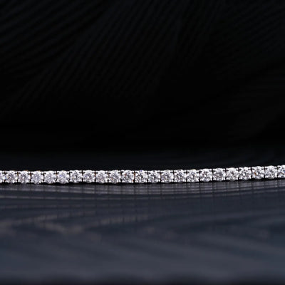 Classic 0.09 Pointer Tennis Bracelet | Earthly Jewels