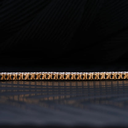 Classic 0.09 Pointer Tennis Bracelet | Earthly Jewels