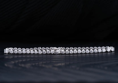 Crown 0.16 Pointer Tennis Bracelet | Earthly Jewels