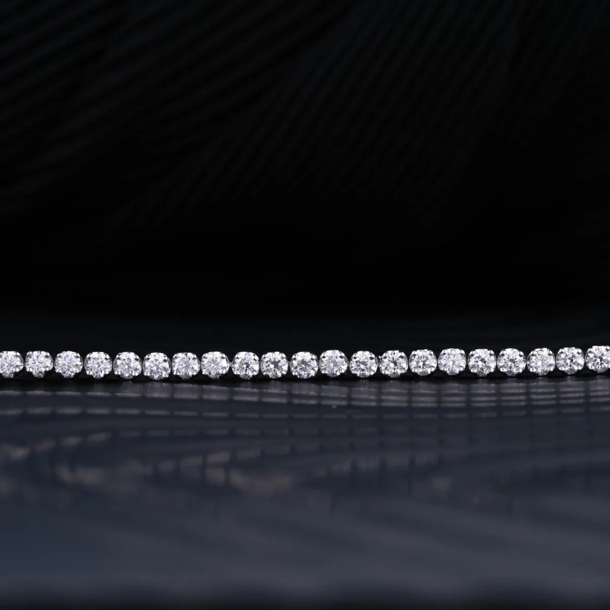 Crown 0.08 Pointer Tennis Bracelet | Earthly Jewels