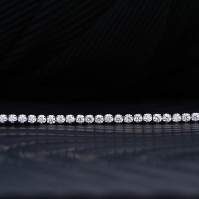 Crown 0.16 Pointer Tennis Bracelet | Earthly Jewels