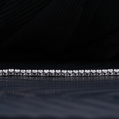 Crown 0.08 Pointer Tennis Bracelet | Earthly Jewels