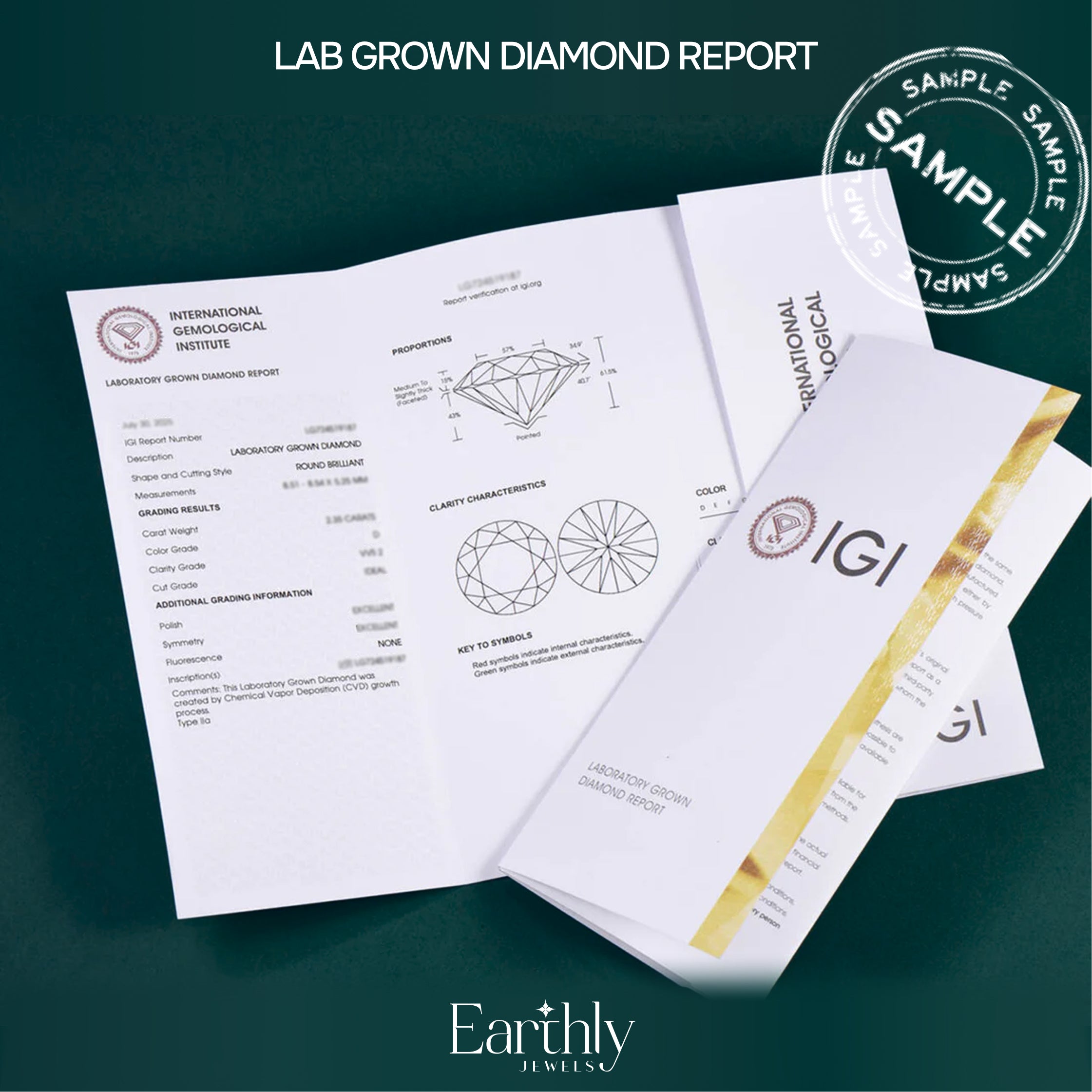 Cushion Solitaire Hidden Halo Earring | Earthly Jewels