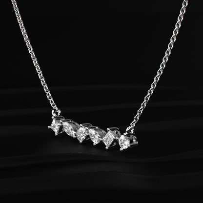 Multi Shape Diamond Necklace | Earthly Jewels