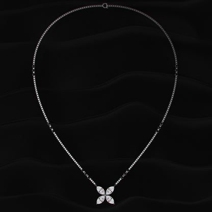 4 Marquise Diamond Mangalsutra