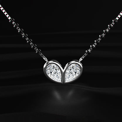 Two Pear Shape Heart Love Mangalsutra