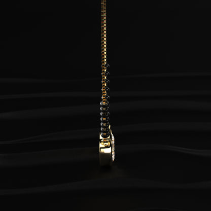 Two Pear Shape Heart Love Mangalsutra | Earthly Jewels