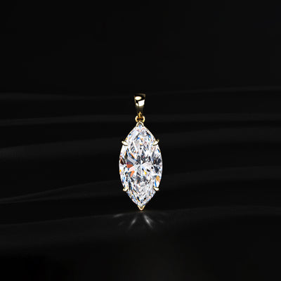 Marquise Solitaire Pendant | Earthly Jewels