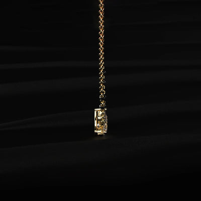 Pear Diamond Marquise Leaf Vine Mangalsutra | Earthly Jewels