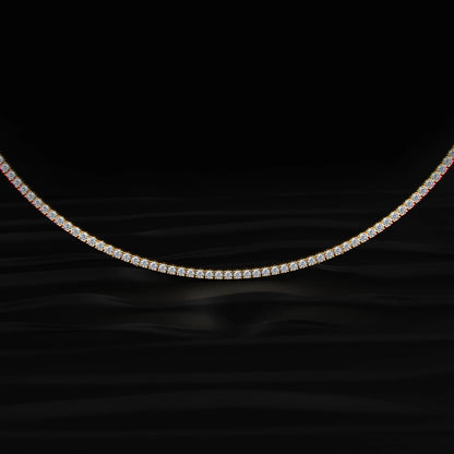 diamond tennis necklace