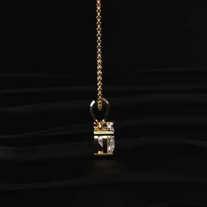 Heart Shaped Solitaire Pendant | Earthly Jewels