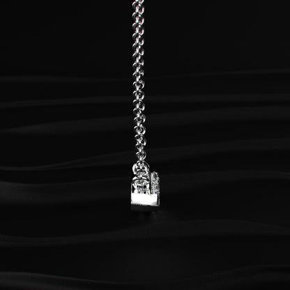 East West Marquise Solitaire Necklace | Earthly Jewels