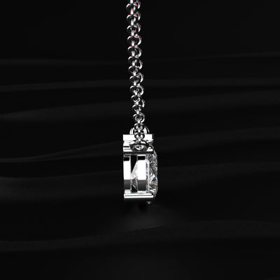 Pear-Shaped Solitaire Necklace | Earthly Jewels