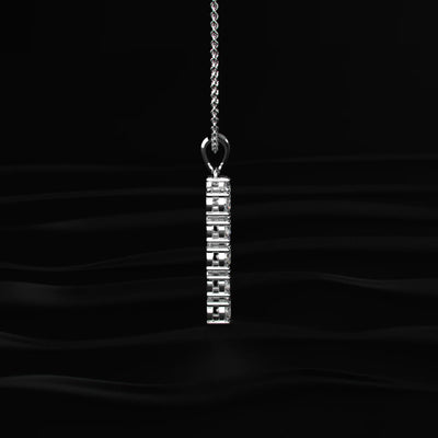 D Alphabet Diamond Pendant | Earthly Jewels