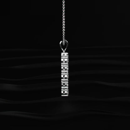 D Alphabet Diamond Pendant | Earthly Jewels