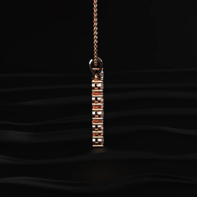 F Alphabet Diamond Pendant | Earthly Jewels
