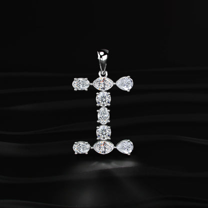 I Alphabet Diamond Pendant | Earthly Jewels