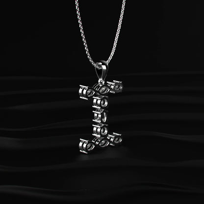 I Alphabet Diamond Pendant | Earthly Jewels