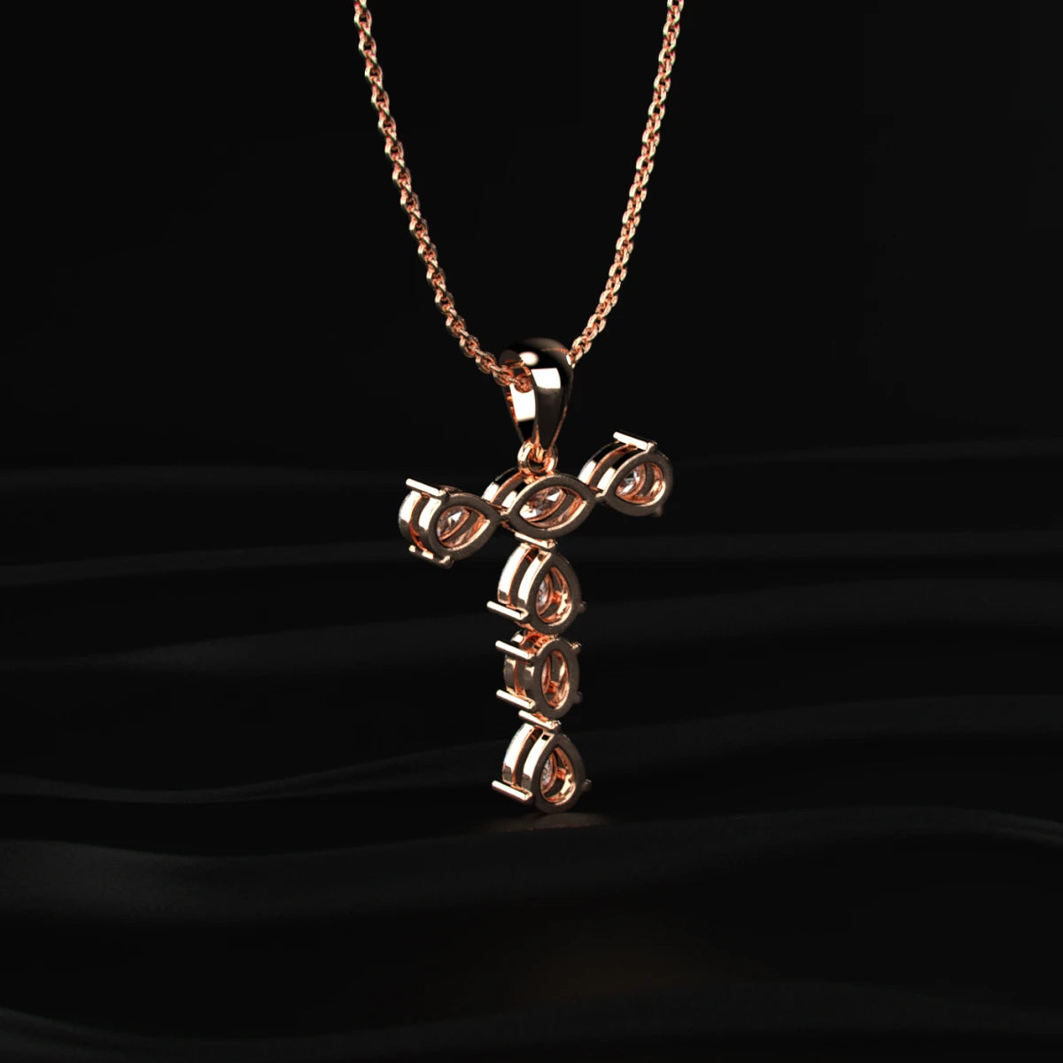 T Alphabet Diamond Pendant | Earthly Jewels