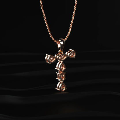 T Alphabet Diamond Pendant | Earthly Jewels