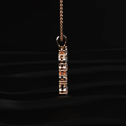T Alphabet Diamond Pendant | Earthly Jewels