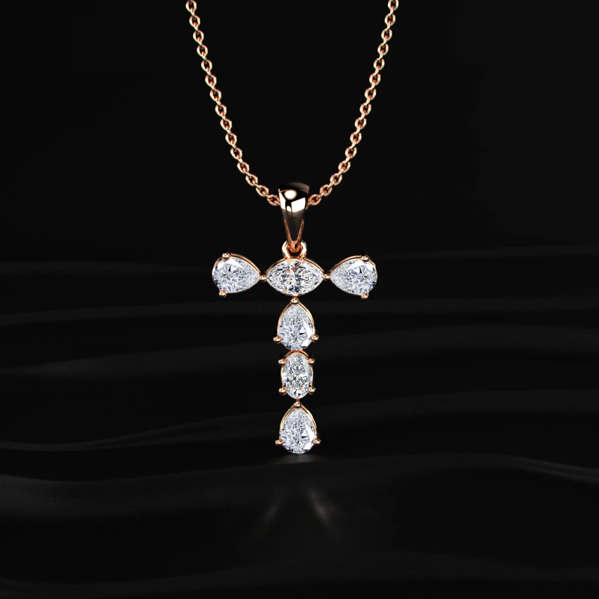 T Alphabet Diamond Pendant | Earthly Jewels