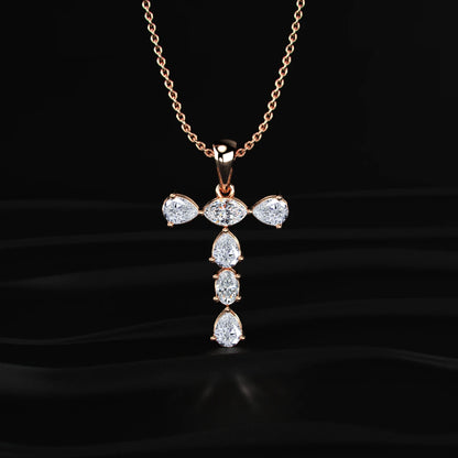T Alphabet Diamond Pendant | Earthly Jewels