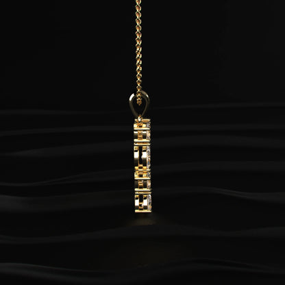 V Alphabet Diamond Pendant | Earthly Jewels