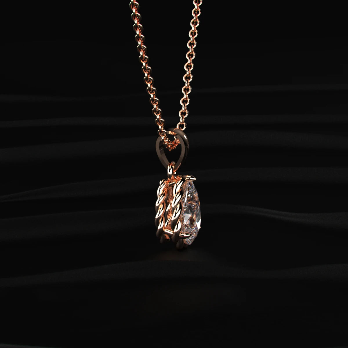  Solitaire Pendant