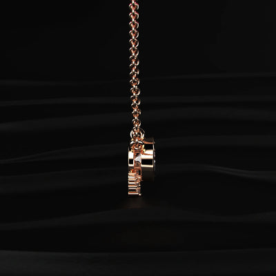 Oval Diamond Necklace