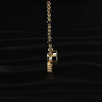 Half Halo Mangalsutra