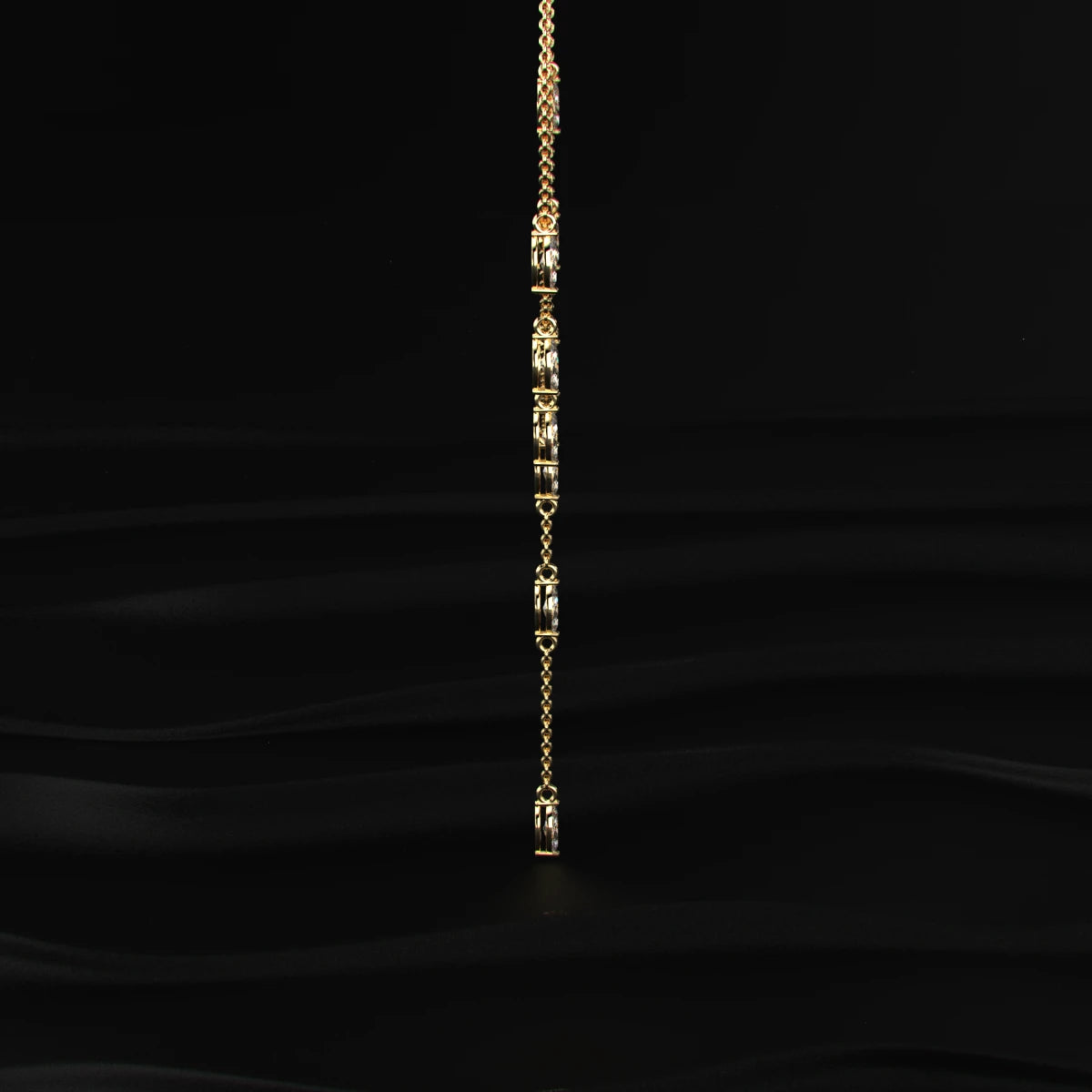 Diamond Y Necklace