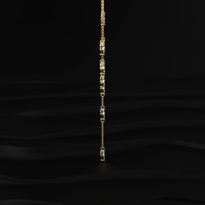 Diamond Y Necklace