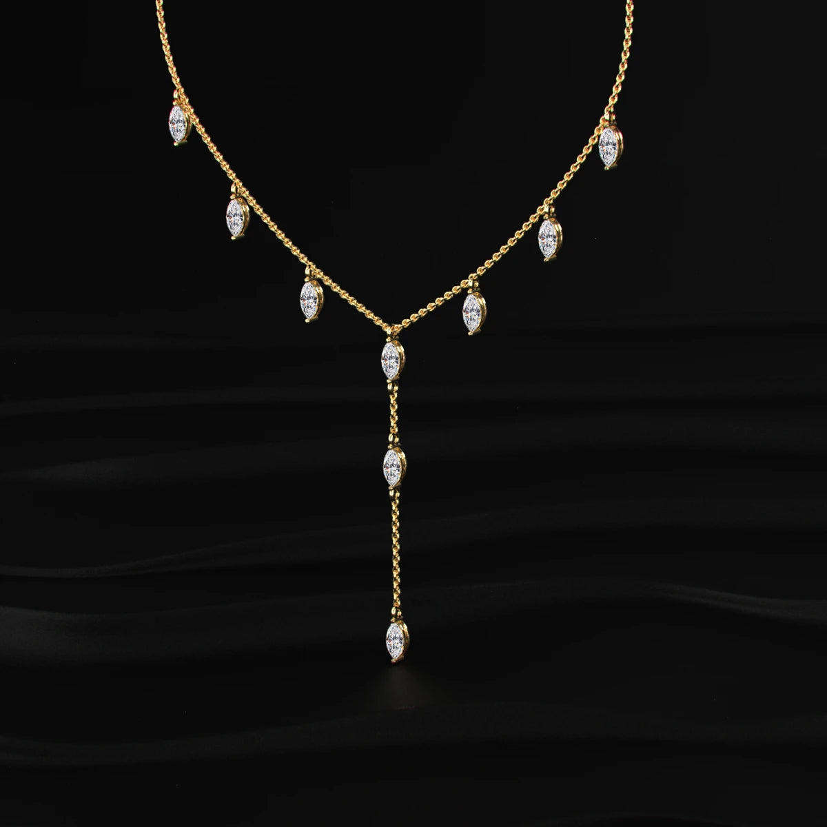 Marquise Diamond Necklace