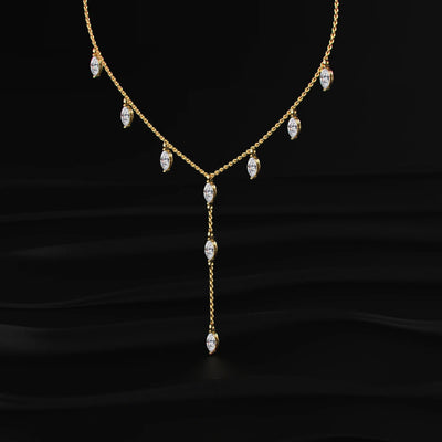 Marquise Diamond Necklace