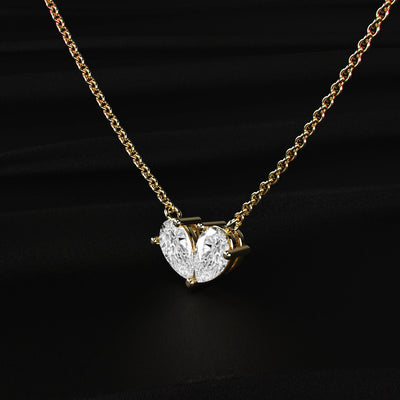 Toi et Moi Diamond Necklace