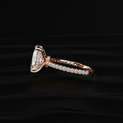 3Ct Oval Diamond Ring | Earthly Jewels #diamond-shape_oval