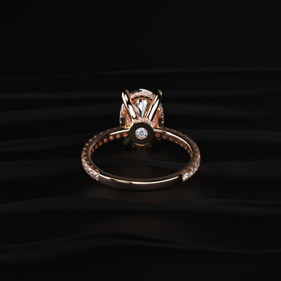 3Ct Oval Diamond Ring | Earthly Jewels #diamond-shape_oval