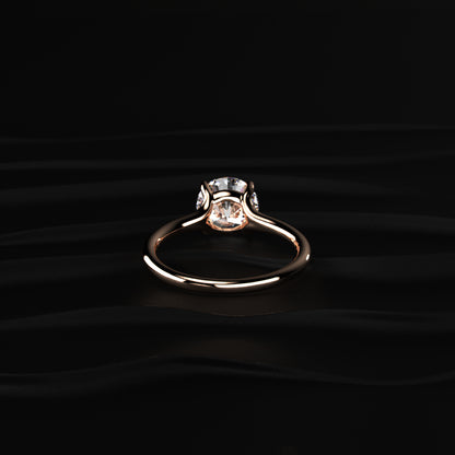 2 Carat Round Solitaire Diamond Ring